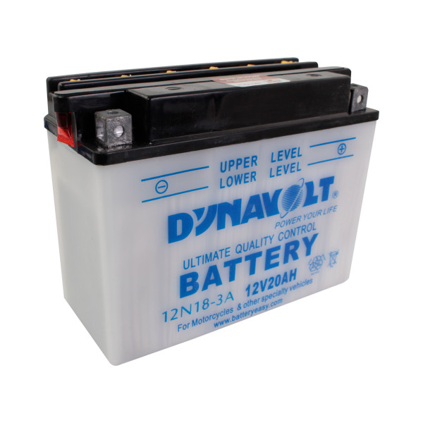 dynavolt Dynavolt 12n183a conventional dry charge battery